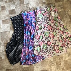 NWT LulaRoe Maxi skirts